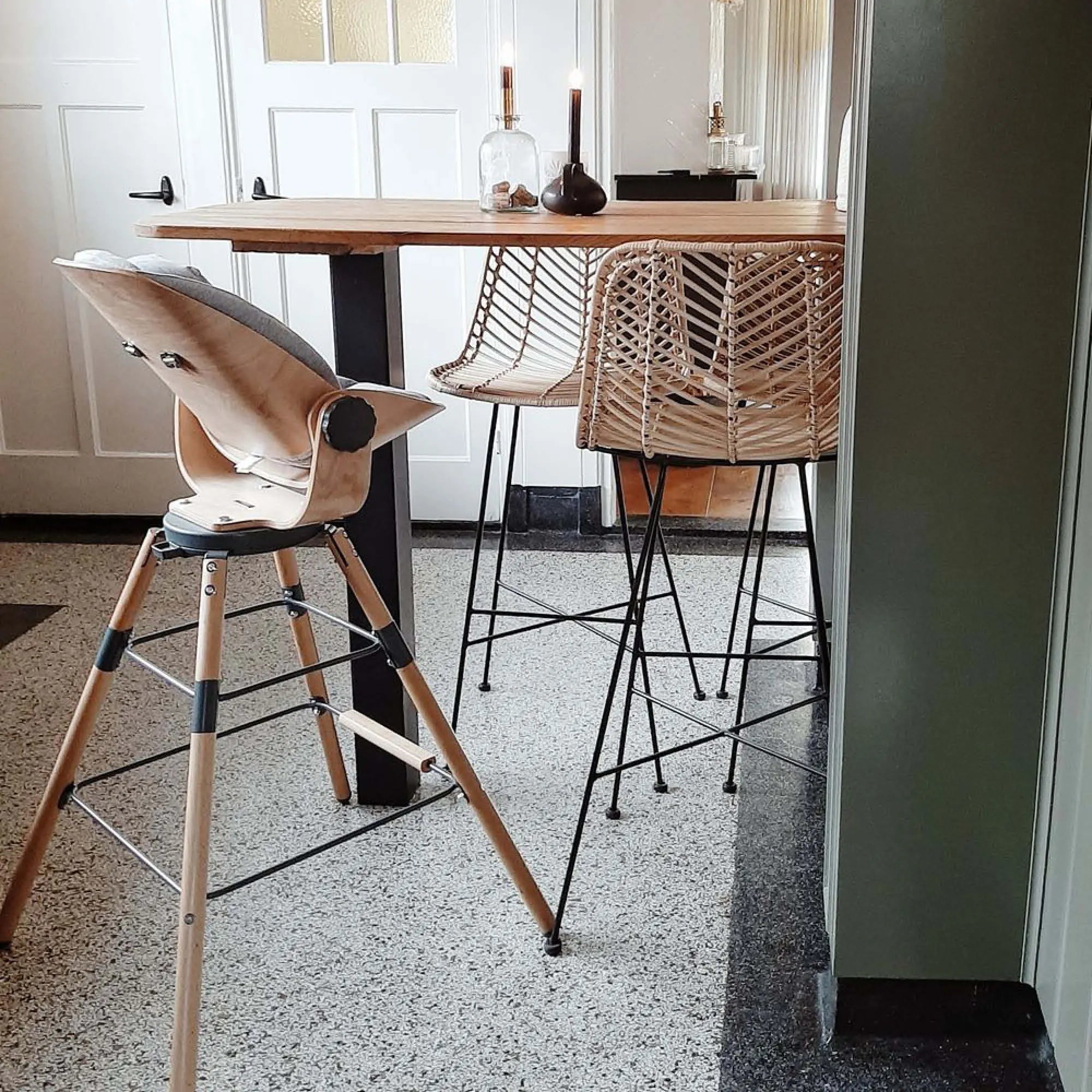 Childhome Evolu 2 High Chair Newborn Seat Set  