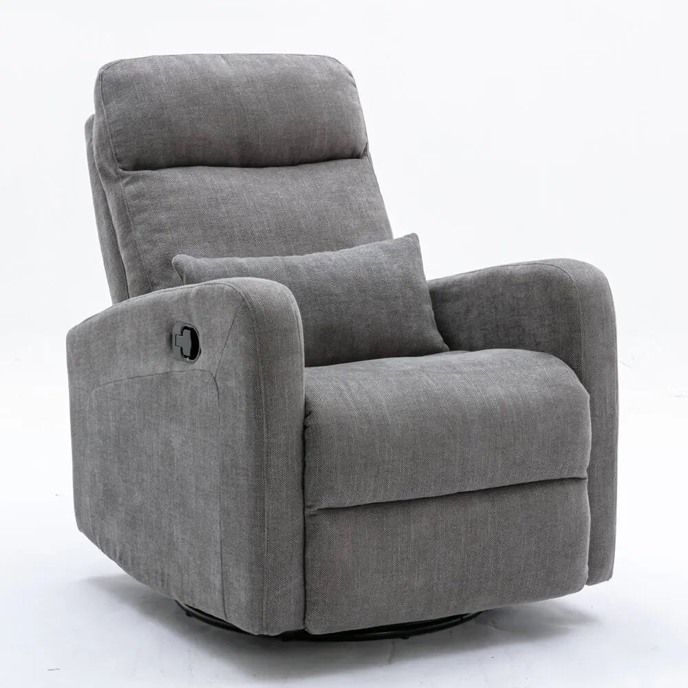 Cocoon Plush Reclining Glider Chair  