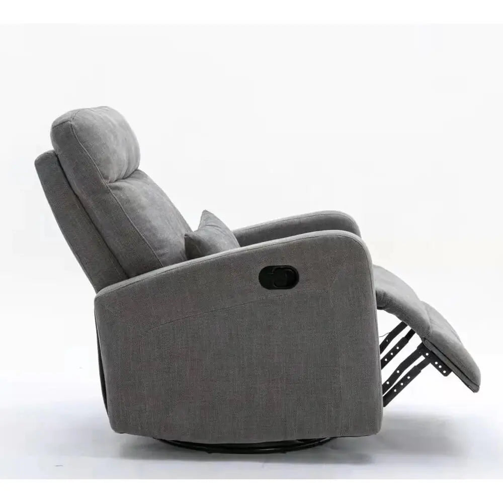 Cocoon Plush Reclining Glider Chair  