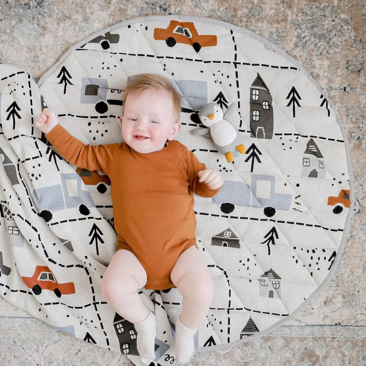 Di Lusso Living Connor Cars Playmat-Di Lusso-Baby Little Planet