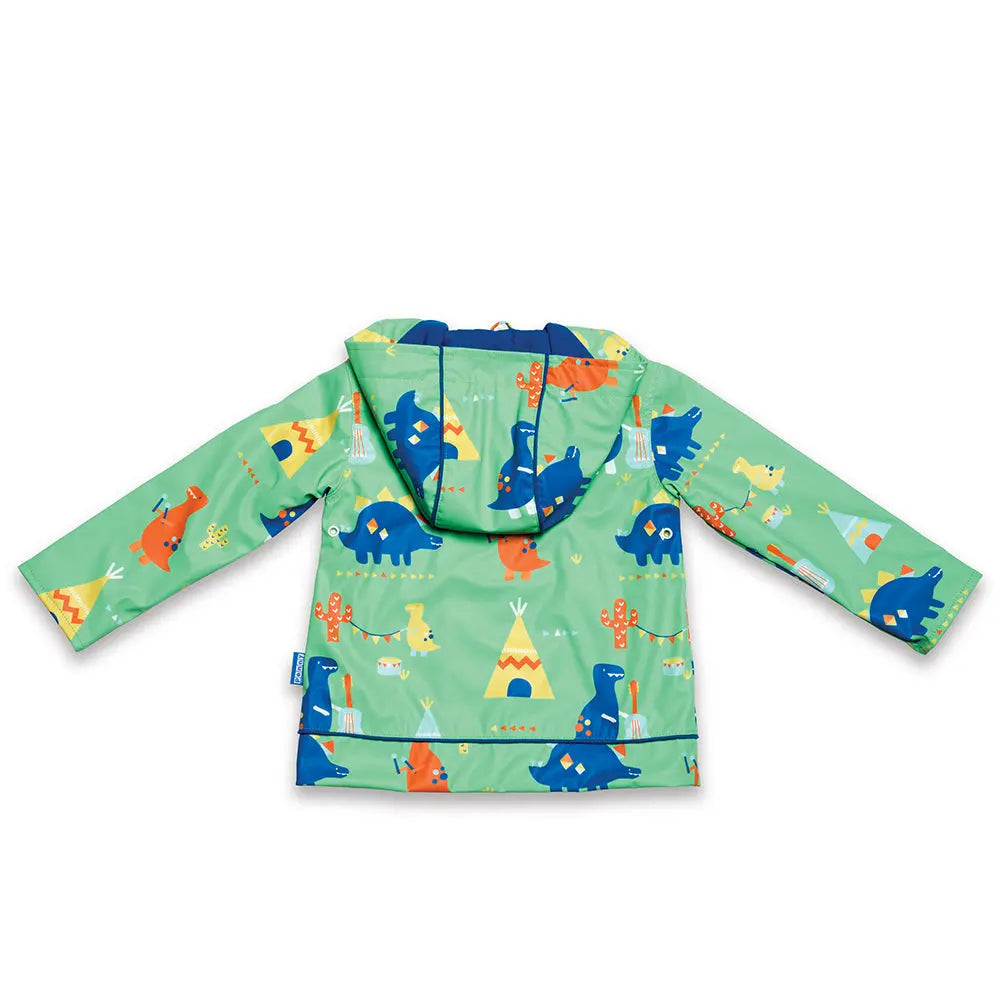 Penny Scallan Raincoat - Dino Rock-Out And About - Raincoat & Umbrella-Penny Scallan | Baby Little Planet