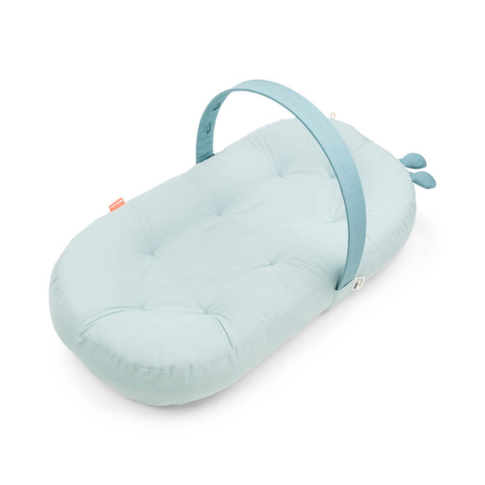 Done by Deer Cozy lounger with activity arch Raffi