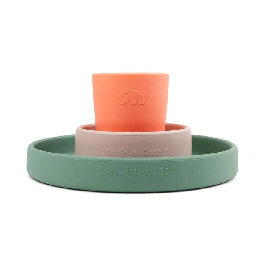 Done by Deer Silicone Dinner Set