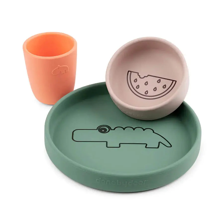 Done by Deer Silicone Dinner Set