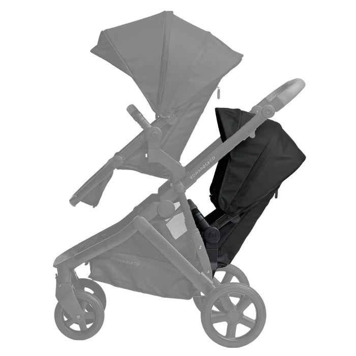 Double pram with bassinet best sale