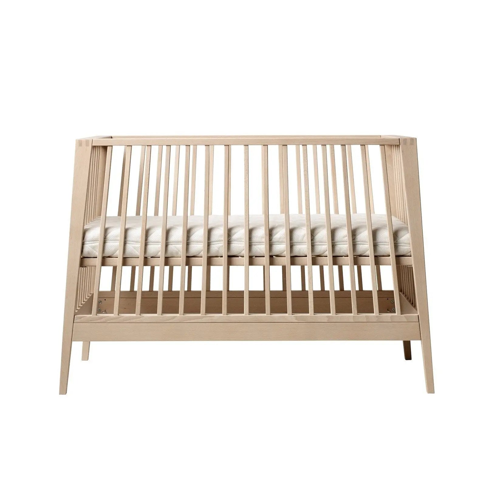 Leander Linea Cot With Mattress