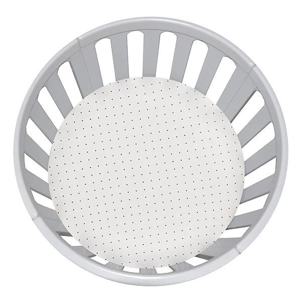 Little Turtle Baby Jersey Bassinet Fitted Sheet (Circle)