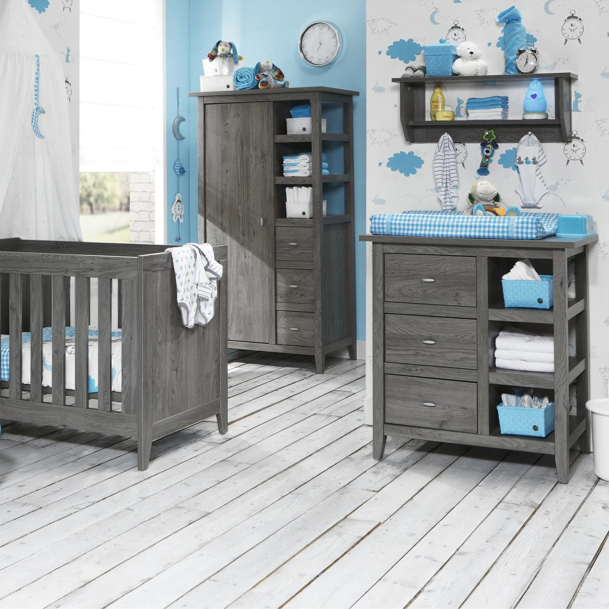 Love N Care Lyon Cot Bundle-Nursery Furniture - Cot Bundle-Baby Little Planet