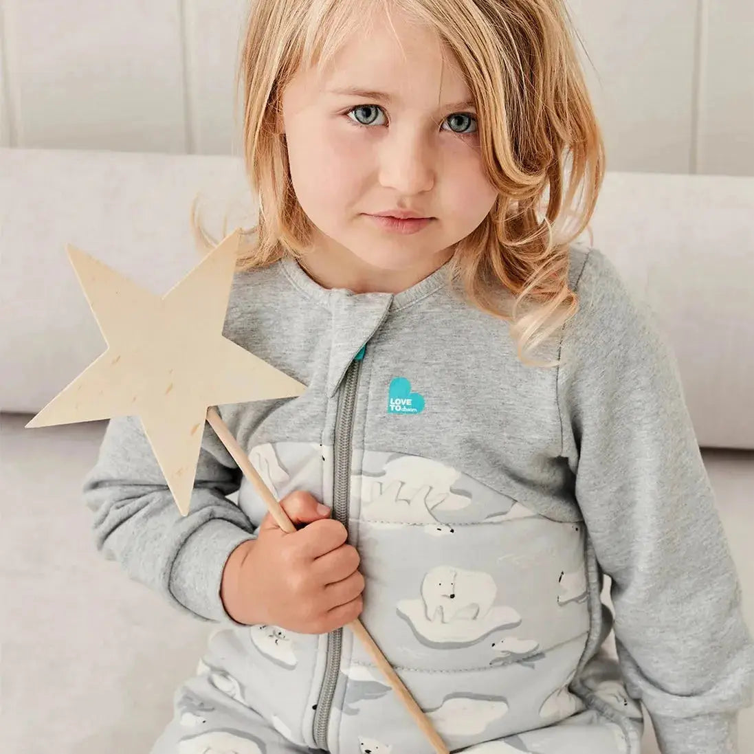 Love to Dream Sleep Bag - 3.5 Tog - South Pole Grey  