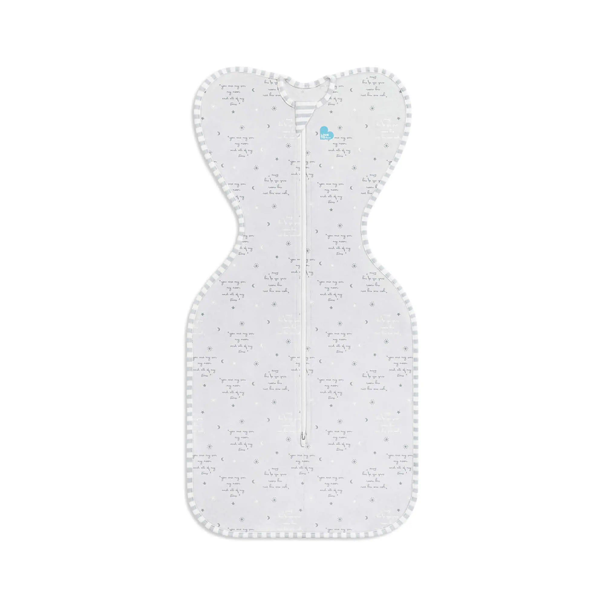 Love to Dream Swaddle Up Lite 0.2 Tog - You Are My Grey  