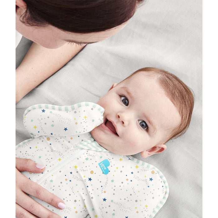 Love to Dream Swaddle Up Organic Lite 0.2 Tog Cream Baby