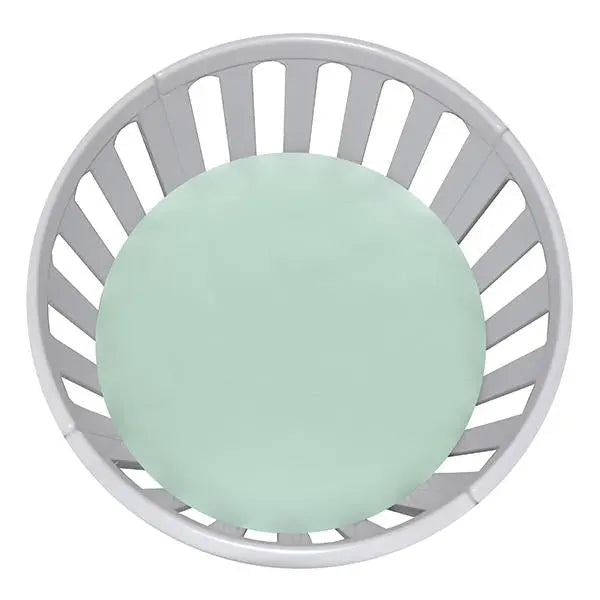 Little Turtle Baby Jersey Bassinet Fitted Sheet  (Circle)  