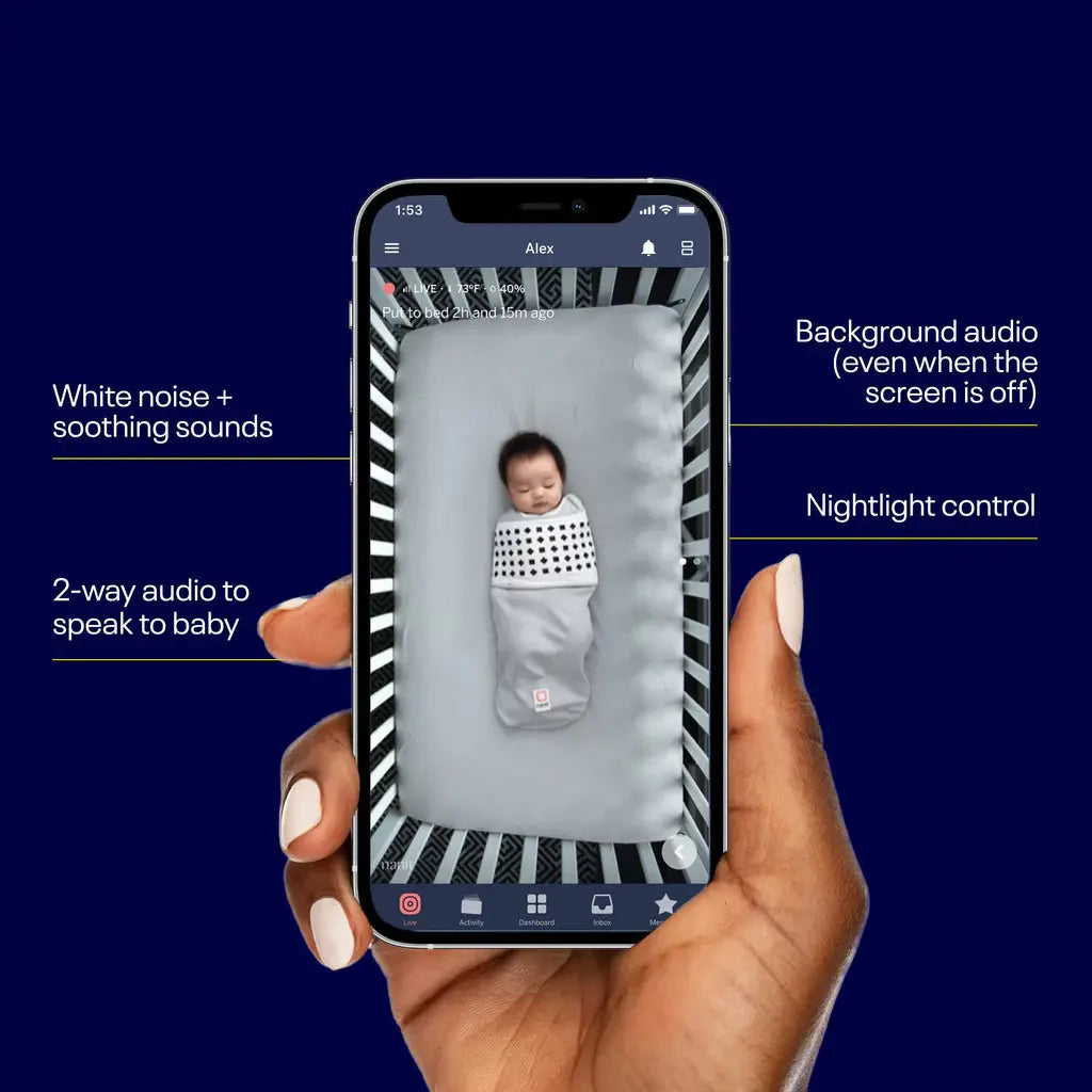 Nanit Pro Baby Monitor + Wall Mount  