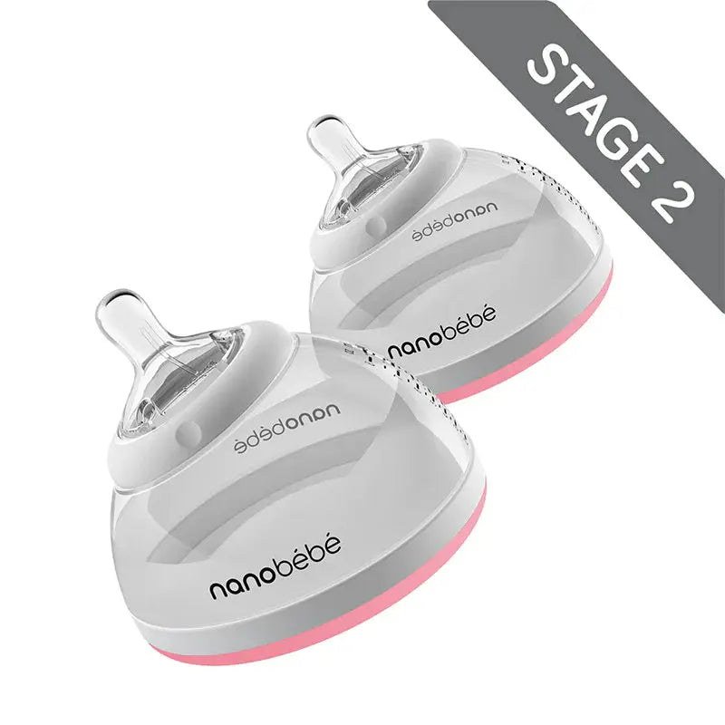 Nanobebe Bottle Transition 240ML 2 Pack  