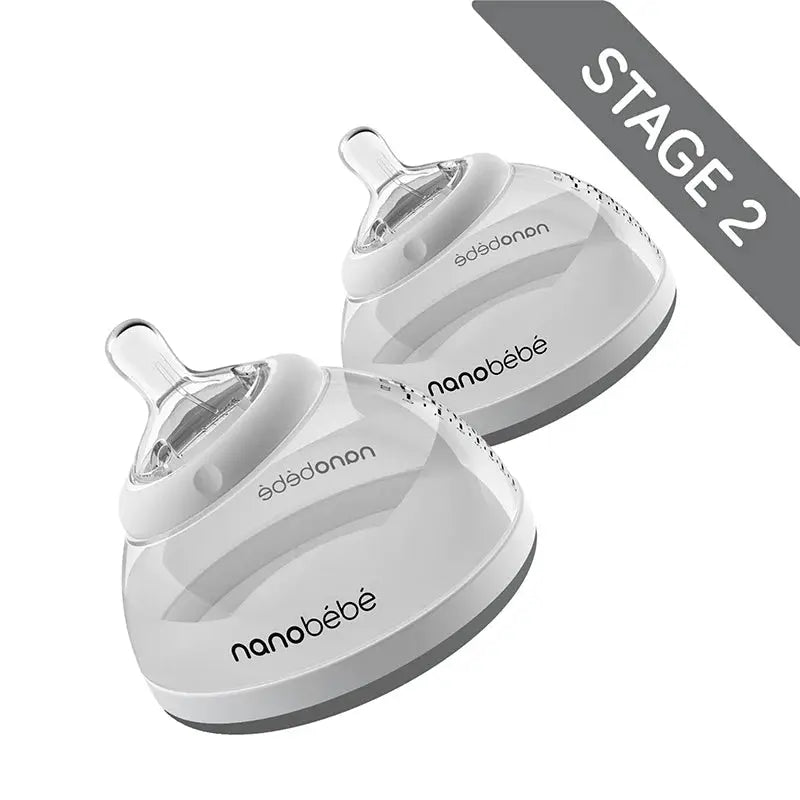 Nanobebe Bottle Transition 240ML 2 Pack  