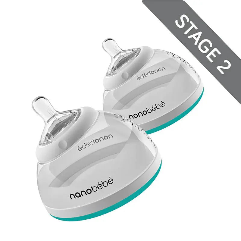 Nanobebe Bottle Transition 240ML 2 Pack  