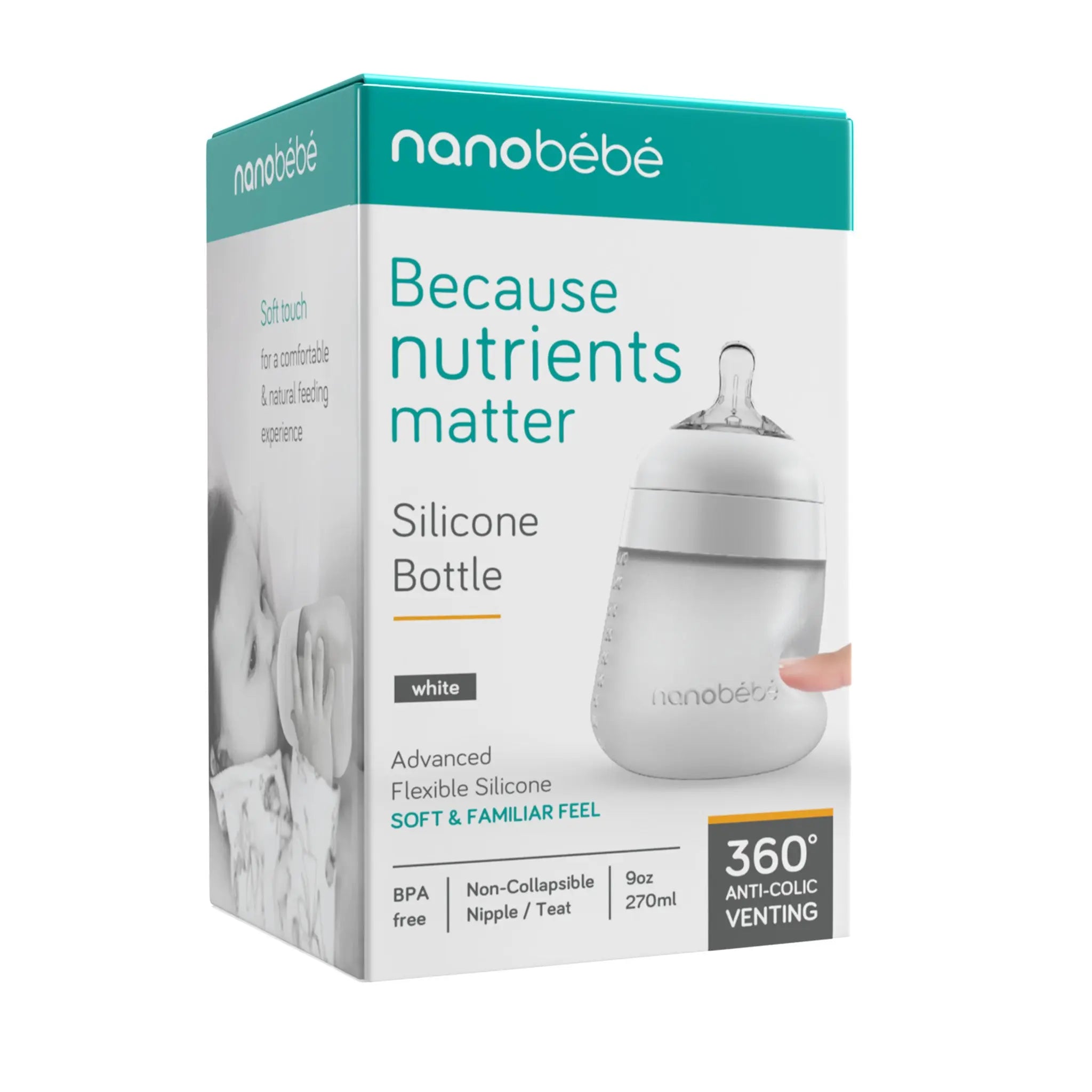 Nanobebe Flexy Silicone Bottle-Feeding - Bottles & Dummies