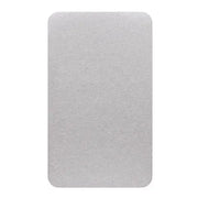 Little Turtle Baby Fitted Cot Sheet (Rectangle Jersey) Soft Grey Marle-Bedtime - Cot Sheets-Little Turtle Baby | Baby Little Planet