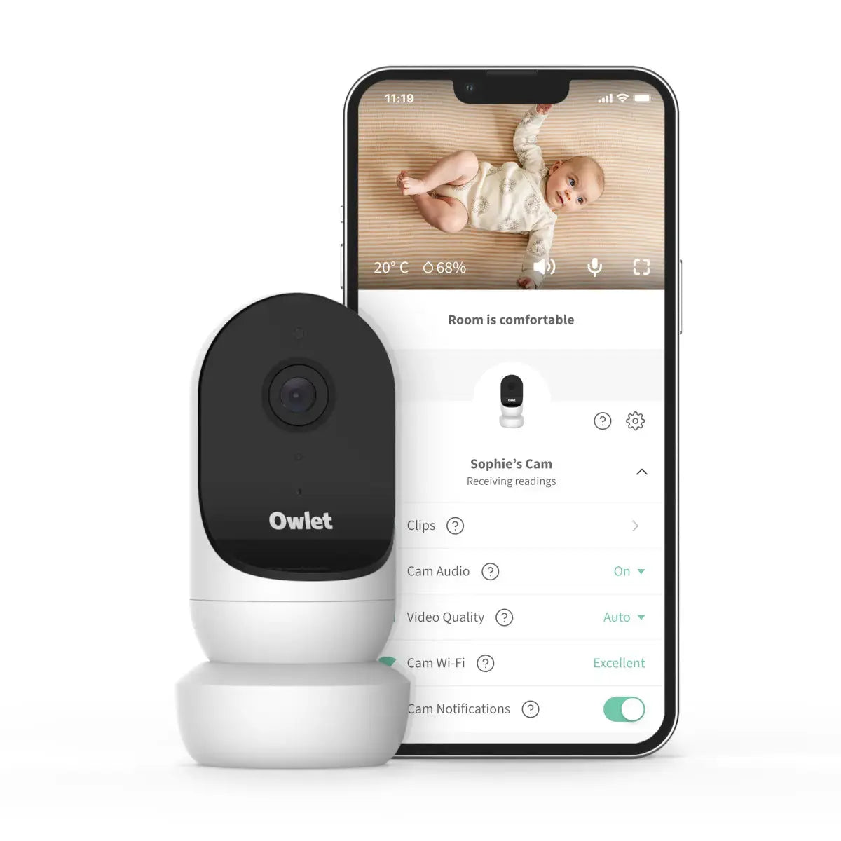 Owlet Cam 2 Baby Video Monitor