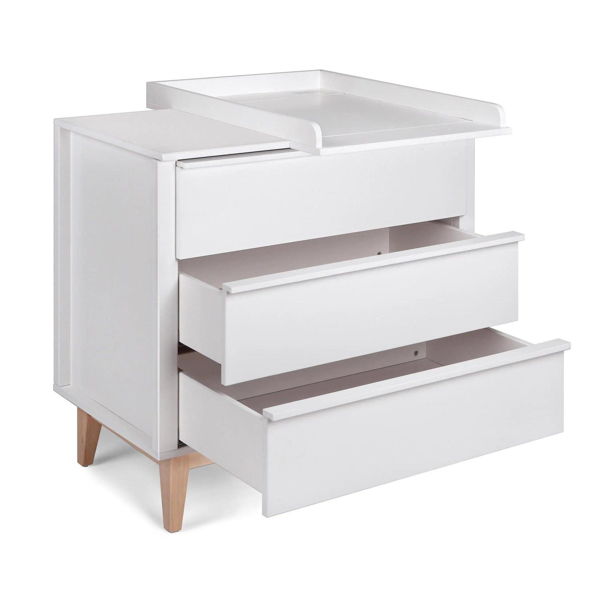 Troll Scandy 3 Drawer Dresser-Nursery Furniture - Drawers-Baby Little Planet Hoppers Crossing