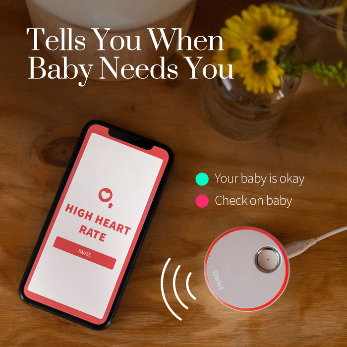 Owlet Smart Sock 3 Baby Monitor-House Safety - Baby Monitors-Baby Little Planet Hoppers Crossing