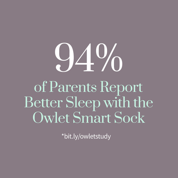 Owlet Smart Sock 3 Baby Monitor-House Safety - Baby Monitors-Baby Little Planet Hoppers Crossing