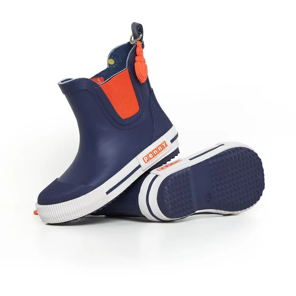Penny Scallan Gumboot -Anchors Away-Out And About - Kids Accessories-Baby Little Planet