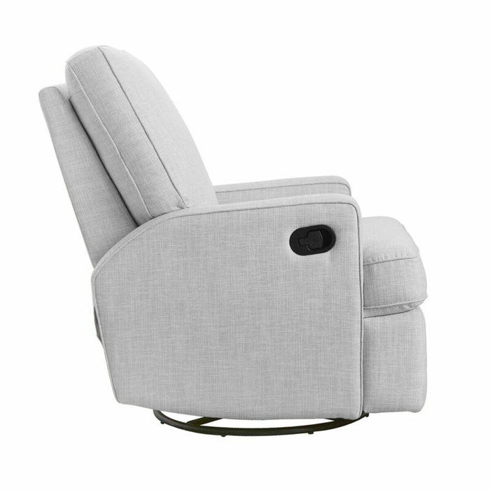 Il Tutto Quinn Reclining Glider Chair - Pure Grey
