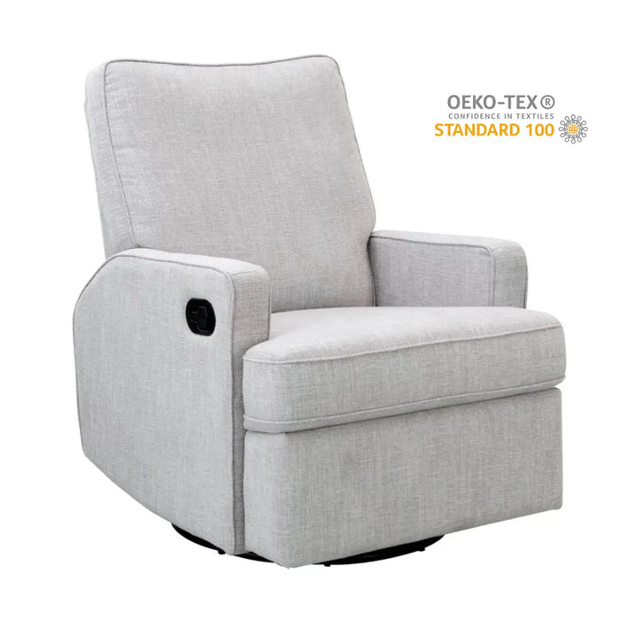 Il Tutto Quinn Reclining Glider Chair Pure Grey Baby Little Planet