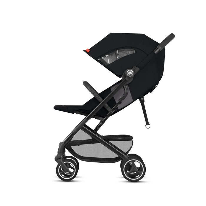 Qbit+ All-City Stroller Velvet Black-Baby Little Planet