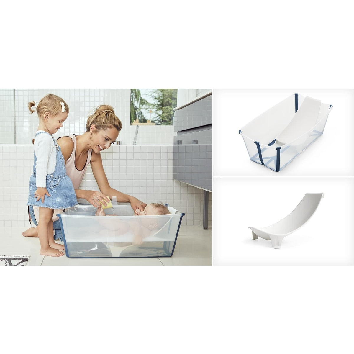 Baignoire bébé pliable Flexibath Blanc Stokke - Dröm Design