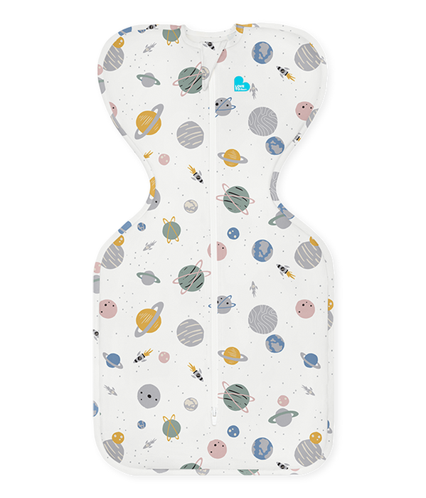 Love to Dream Swaddle Up Lite 0.2 Tog Space Print - Designer Collection