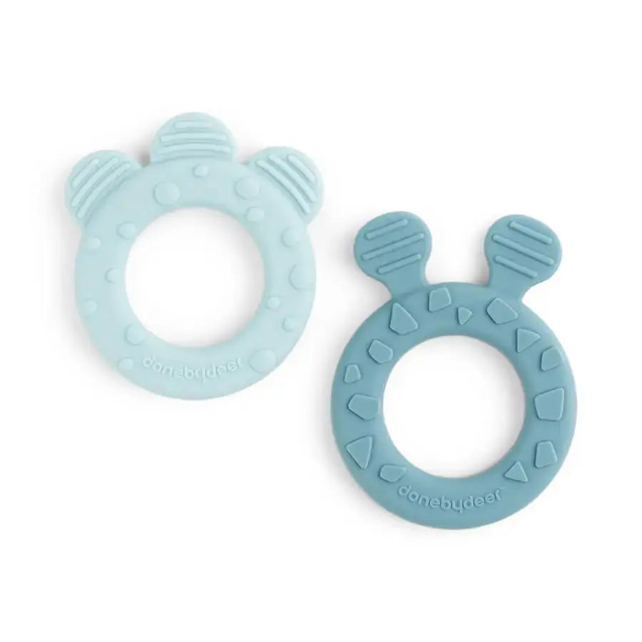 Done by Deer Teether 2-Pack – Deer Friends  