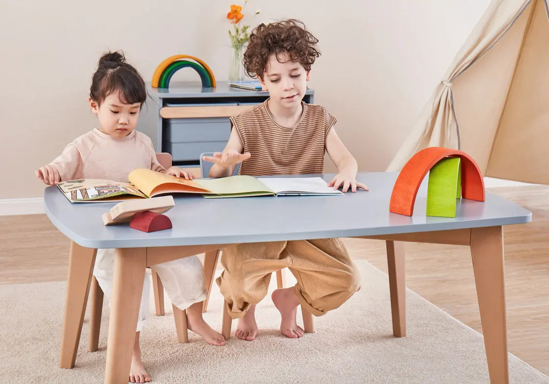 Boori Thetis Rectangular Table & Two Thetis Chairs  