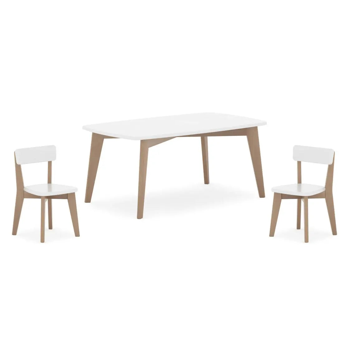 Boori Thetis Rectangular Table & Two Thetis Chairs  