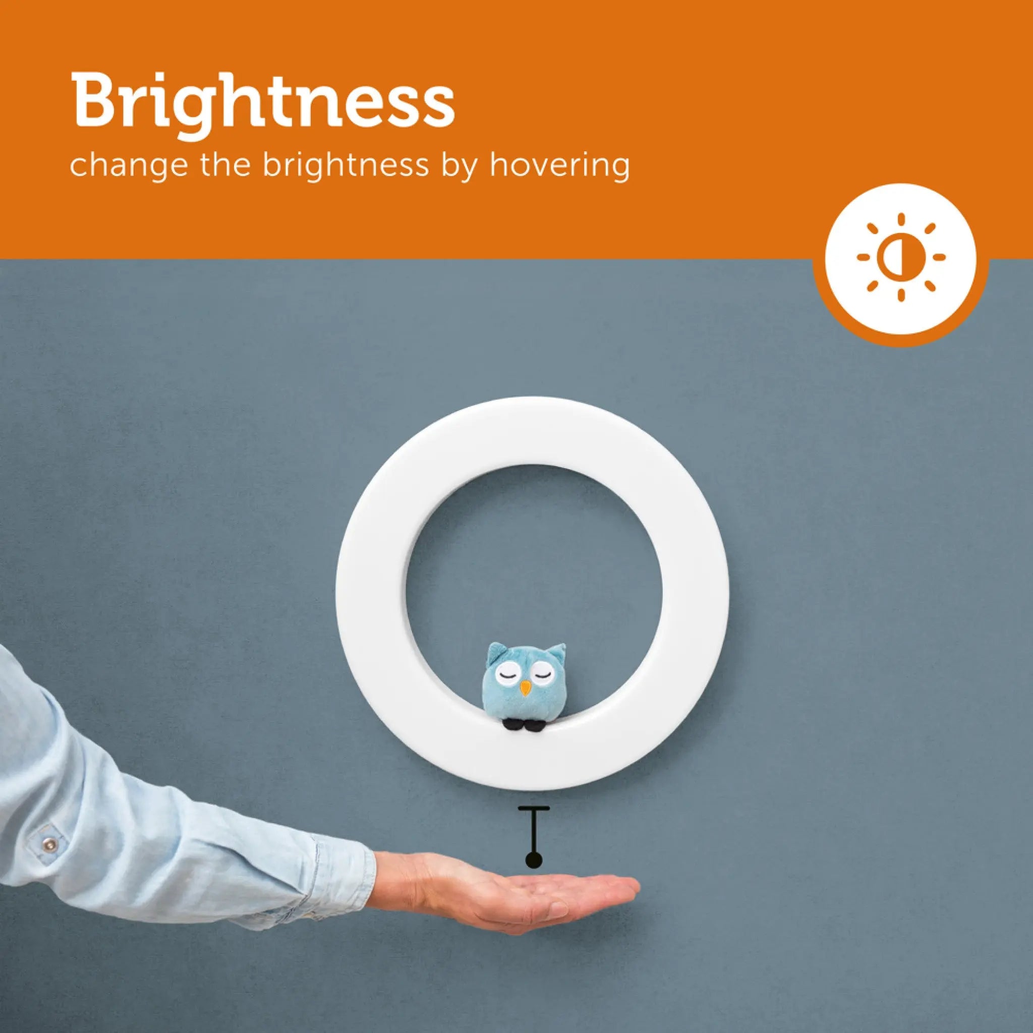 Zazu - Wall Light With Plush-Bedtime - Night Light-Baby Little Planet