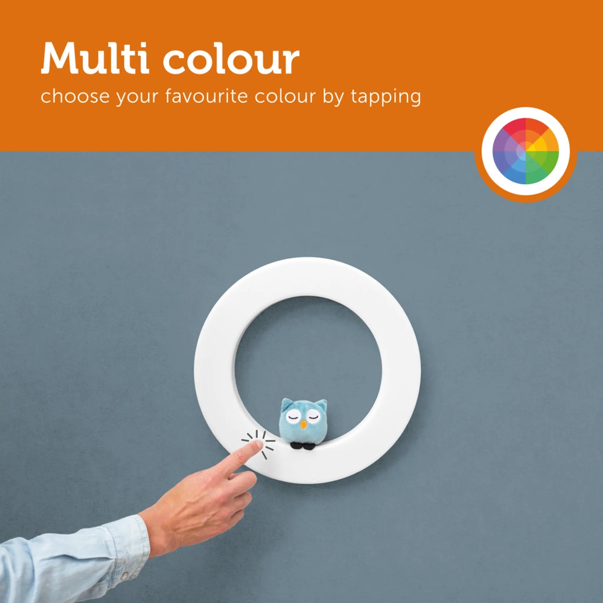 Zazu - Wall Light With Plush-Bedtime - Night Light-Baby Little Planet