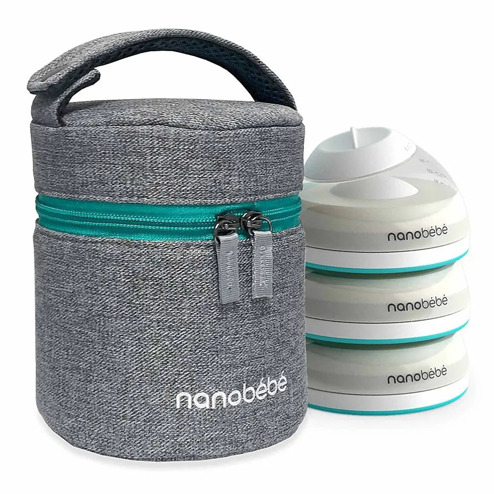NANOBEBE BREASTMILK BOTTLE COOLER-Feeding - Bottles & Dummies-Nanobebe | Baby Little Planet