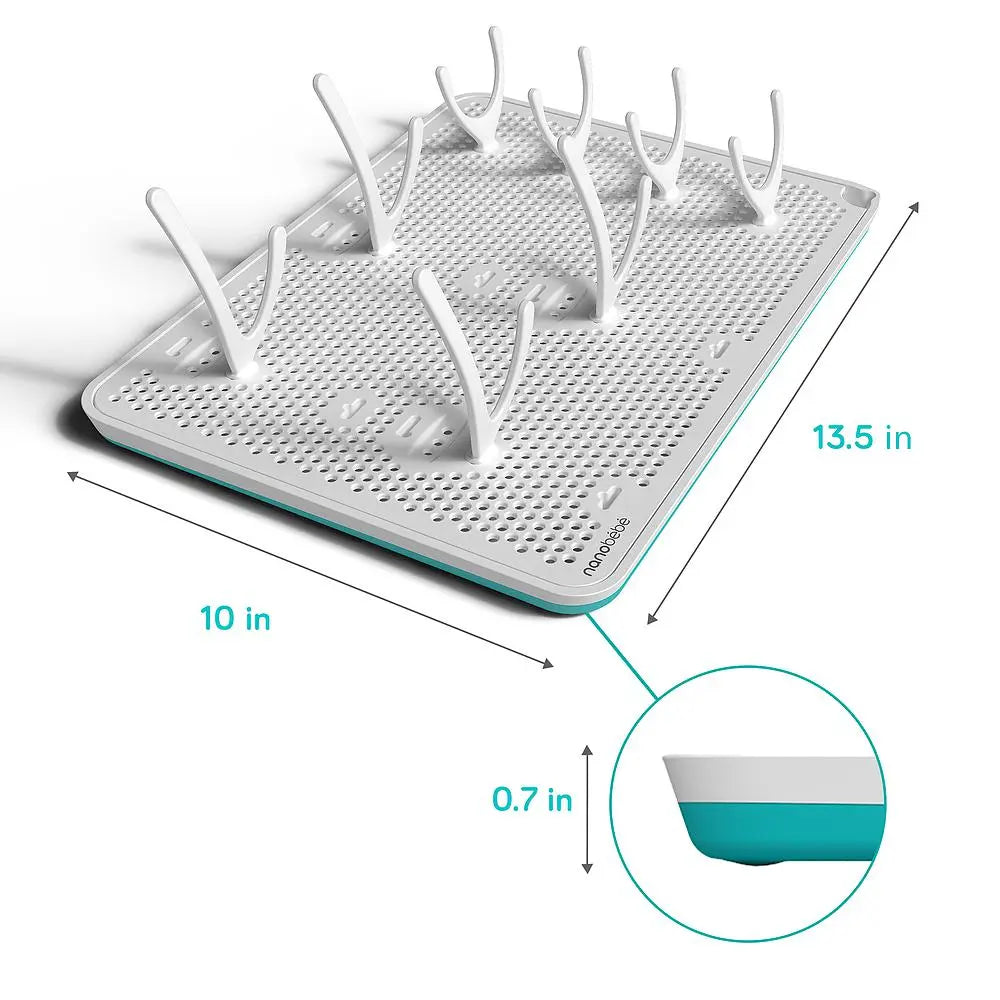 NANOBEBE COMPACT DRYING RACK-Feeding - Bottles & Dummies-Nanobebe | Baby Little Planet