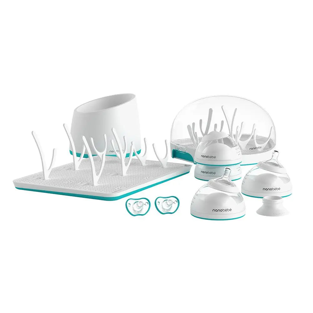 NANOBEBE NEWBORN GIFT SET-Feeding - Bottles & Dummies-Nanobebe | Baby Little Planet