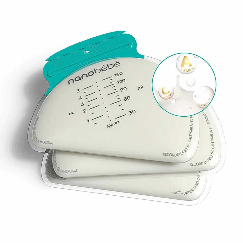 NANOBEBE BREASTMILK STORAGE BAGS-Feeding - Bottles & Dummies-Nanobebe | Baby Little Planet