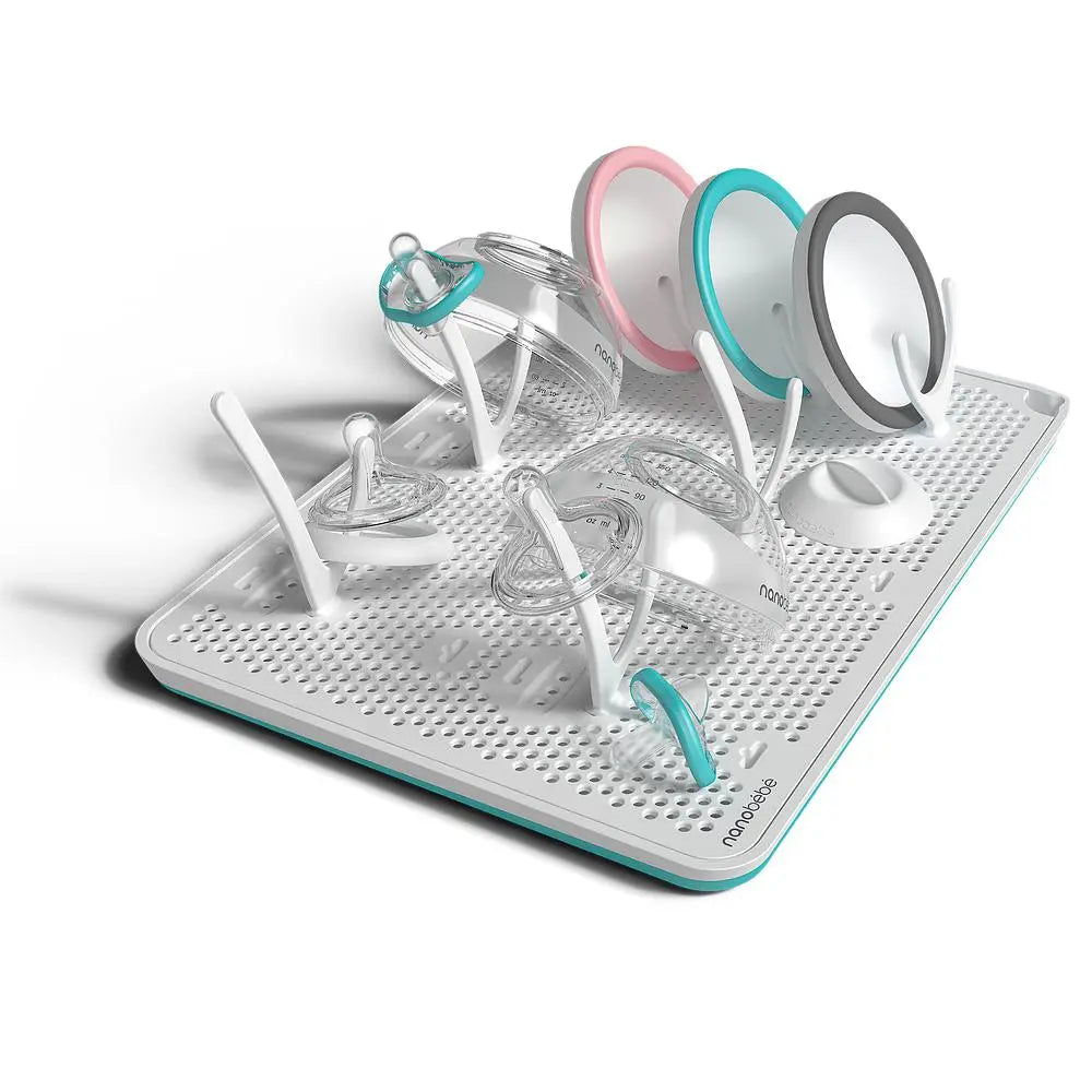 NANOBEBE COMPACT DRYING RACK-Feeding - Bottles & Dummies-Nanobebe | Baby Little Planet