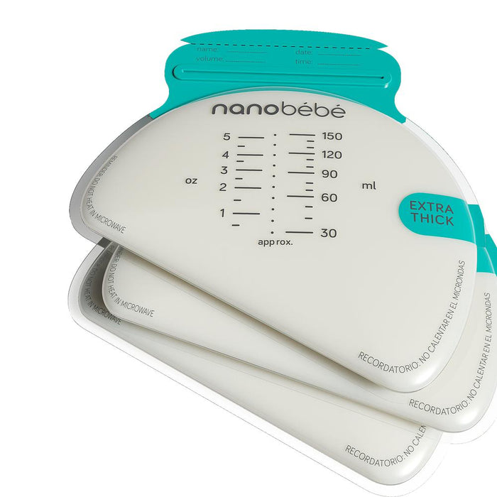 NANOBEBE BREASTMILK STORAGE BAGS-Feeding - Bottles & Dummies-Nanobebe | Baby Little Planet