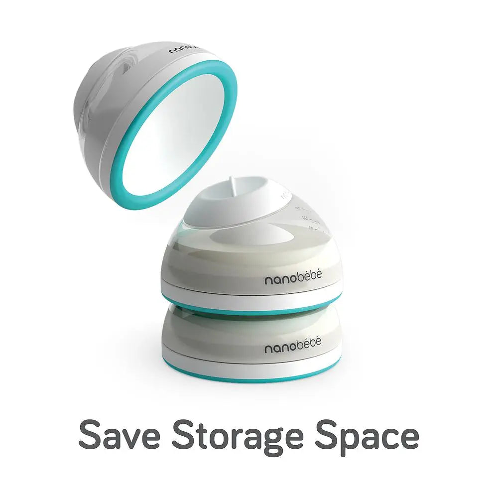 NANOBEBE BOTTLE SINGLE 150ML-Feeding - Bottles & Dummies-Nanobebe | Baby Little Planet