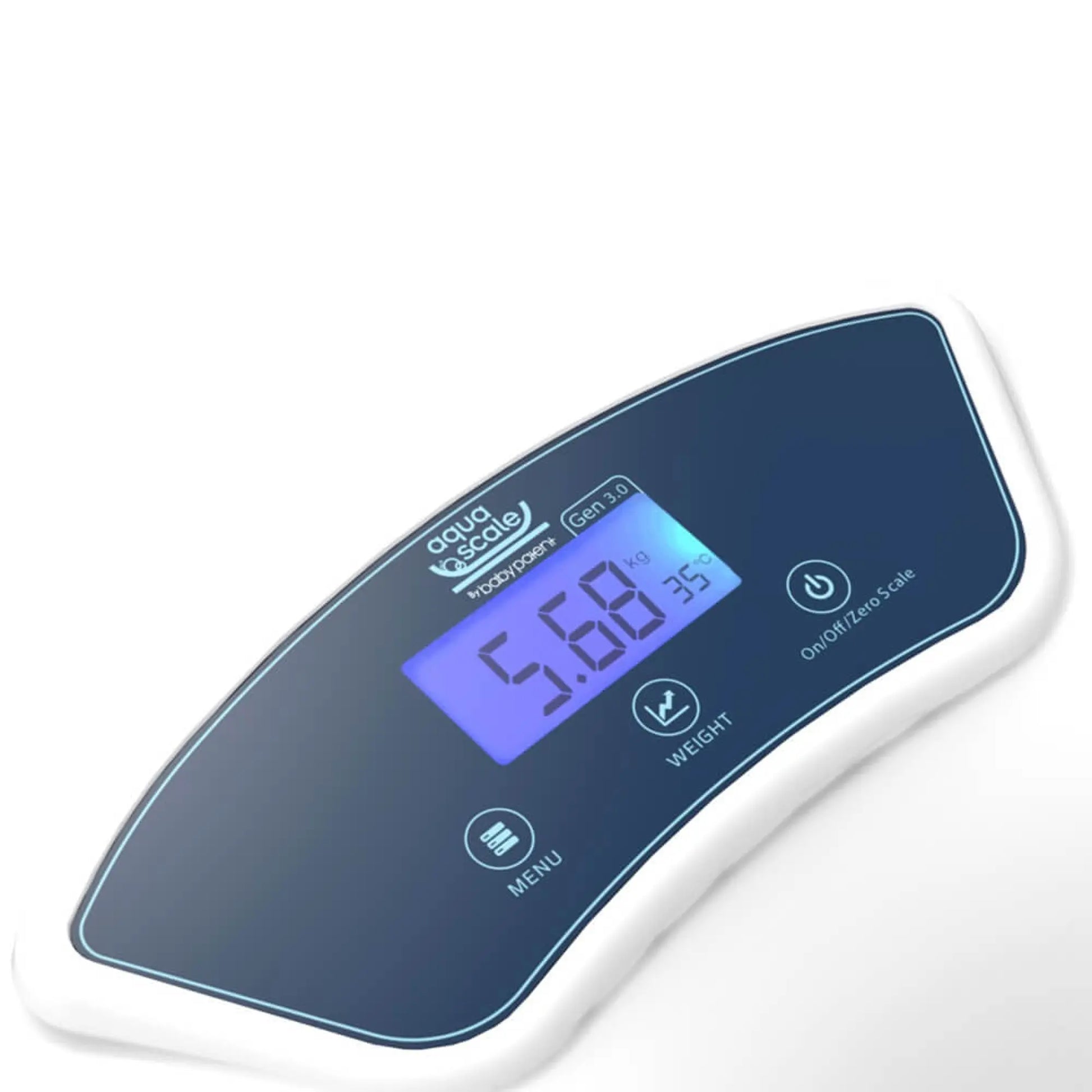 Roger Armstrong - Aqua Scale Bath - White-Bath Time - Baths and Stands-Baby Little Planet Hoppers Crossing