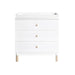 Babyletto Gelato Changer-Dresser White & Washed Natural Feet-Nursery Furniture - Drawers-Babyletto | Baby Little Planet