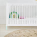 Babyletto Gelato Convertible Cot White & Washed Natural Feet-Nursery Furniture - Cots-Babyletto | Baby Little Planet