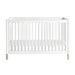 Babyletto Gelato Convertible Cot White & Washed Natural Feet-Nursery Furniture - Cots-Babyletto | Baby Little Planet