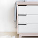 Babyletto Hudson Changer-Dresser, Washed Natural/White-Nursery Furniture - Drawers-Babyletto | Baby Little Planet