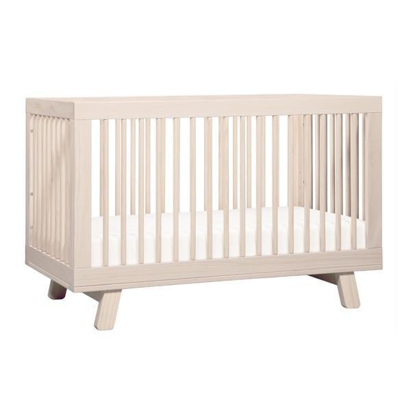 Babyletto Hudson Convertible Cot, Washed Natural-Nursery Furniture - Cots-Babyletto | Baby Little Planet